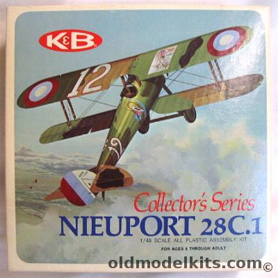 Aurora-KB 1/48 Nieuport 28 C.1, 1108-170 plastic model kit